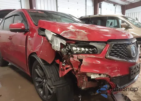 2019 Acura Mdx Tech A-Spec Pkgs z USA, uszkodzony, nr VIN 5J8YD4H01KL008517